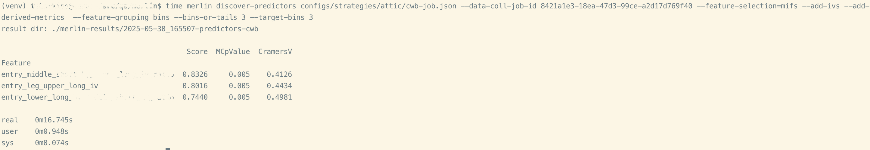 CWB in Discover Predictors